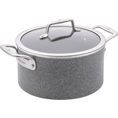 ZWILLING Vitale 6-qt Aluminum Nonstick Dutch Oven with Lid - Gray