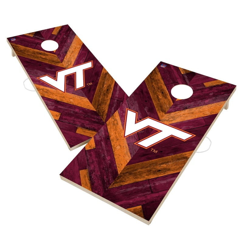 Virginia Tech Hokies Cornhole Board Set - NO Accessories