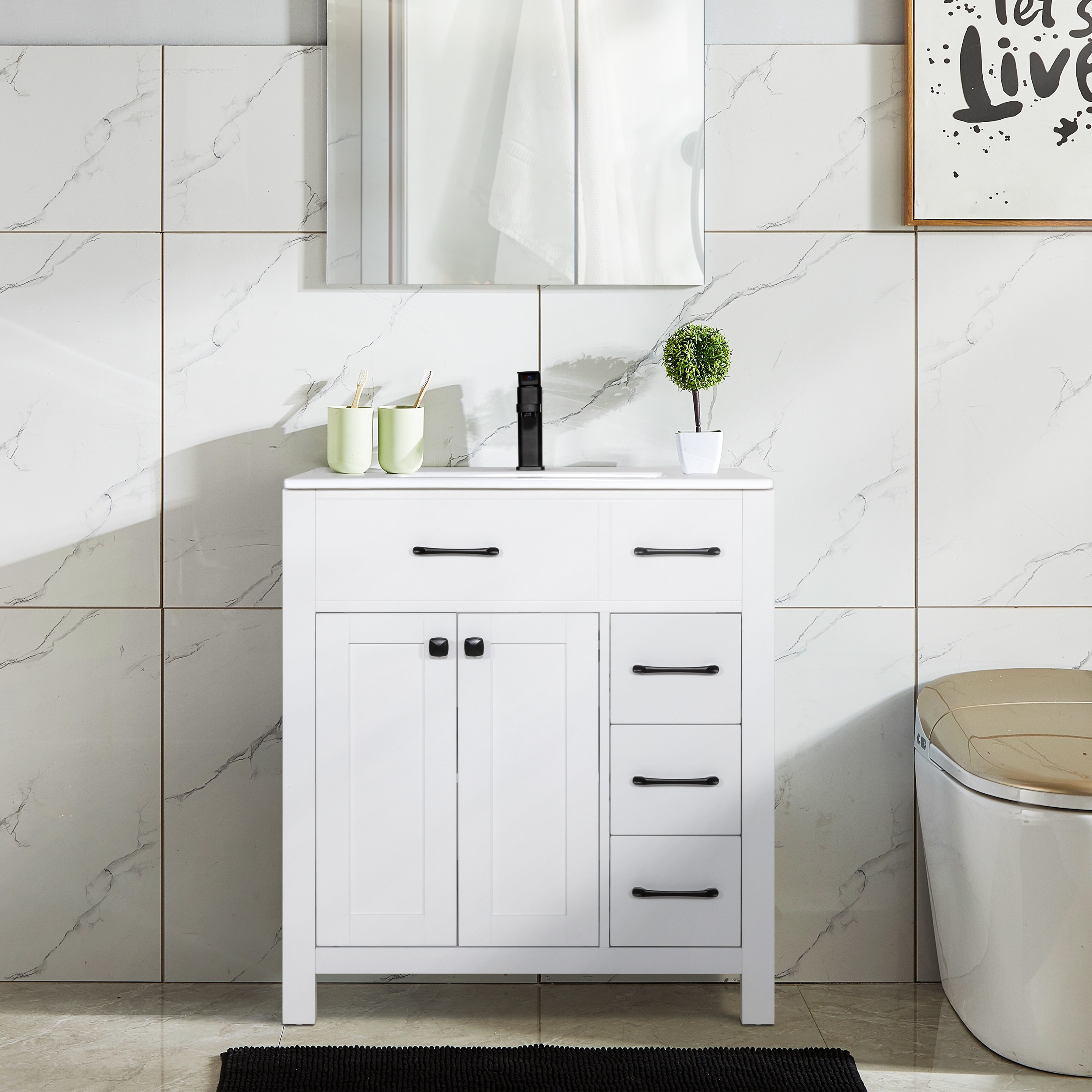 Eclife shop bathroom vanity
