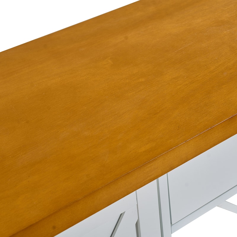 Bar cabinet Console Table with 2-Door Cabinet & 1 Drawers