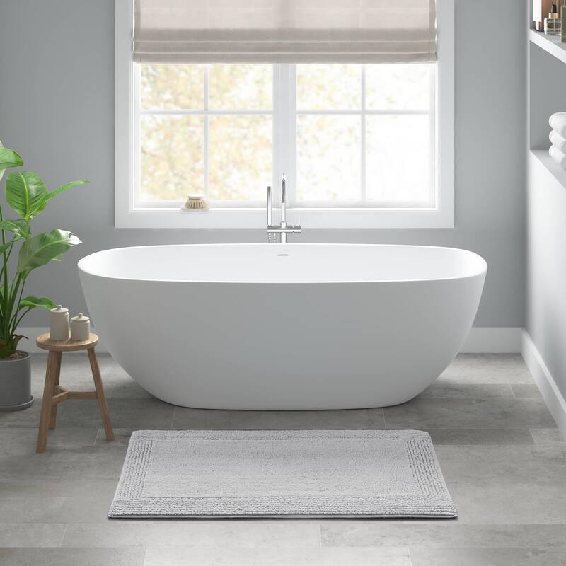 Cotton Tufted 3000 GSM Reversible Bath Rug