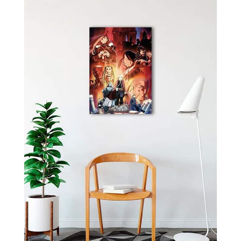 Fullmetal Alchemist Brotherhood Art Poster - 24 x 36 Inch