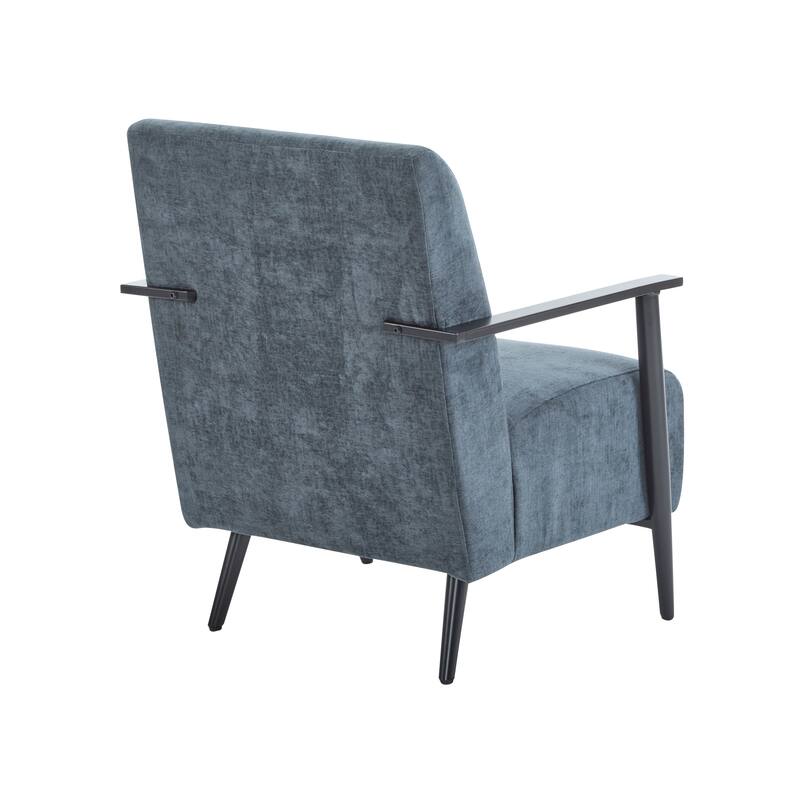 Polyester Lounge Chairs (Set of 2） with Sturdy Metal Frames, Ergonomic Design, and Space-Saving Profile