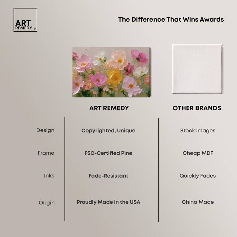 Expressed in Petals II Canvas by Art Remedy, Gallery Wrapped
