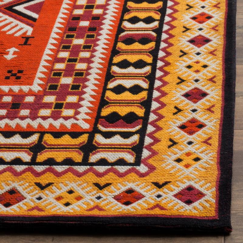 SAFAVIEH Classic Vintage Boho Rozeta Oriental Cotton Rug