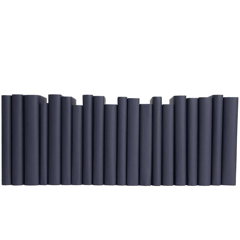 Books Blue Decorative Accessories: Navy Wrapped Color By The Foot