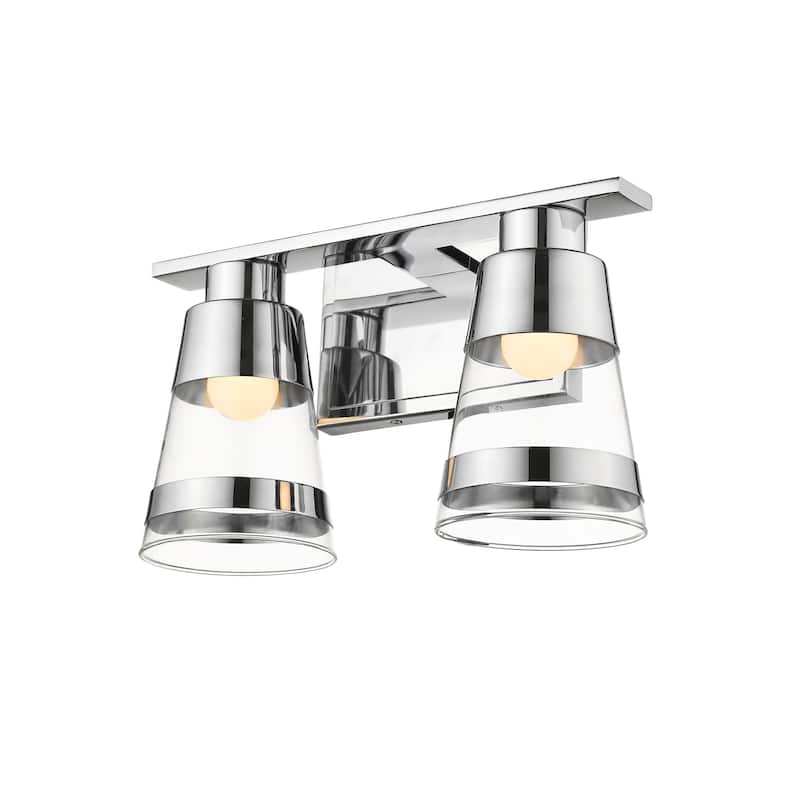Z-Lite Ethos 2 Light 13" Wide Integrated 3000K LED Bathroom Vanity