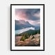 Banff National Park Alberta Canada Smokey Peyto Lake Art Print/Poster ...