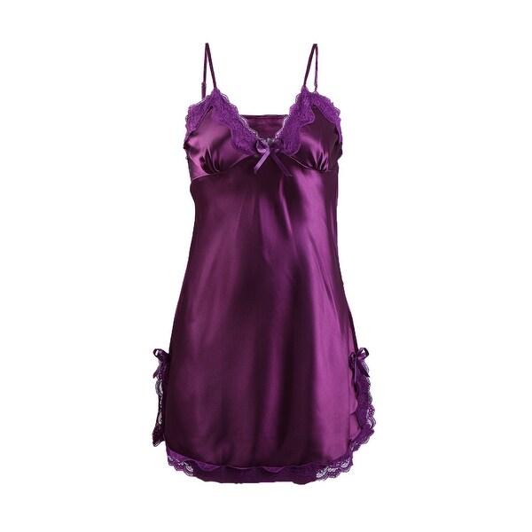 satin sleepwear dress