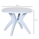 preview thumbnail 2 of 14, Outdoor Round Bistro Dining Table Table with Umbrella Hole for Bar, Garden