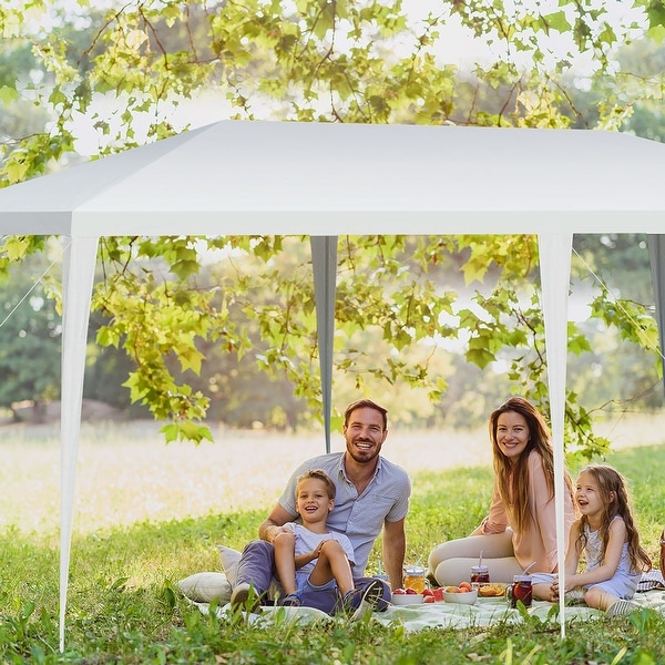 White Outdoor Canopy Tent and Shelter Pavilion - 10 x 20 White Outdoor Canopy Tent and Shelter Pavilion - 10 x 20