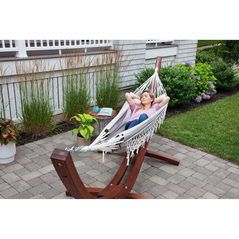 Brazilian Patio Hammock Cotton Outdoor Swing Chair