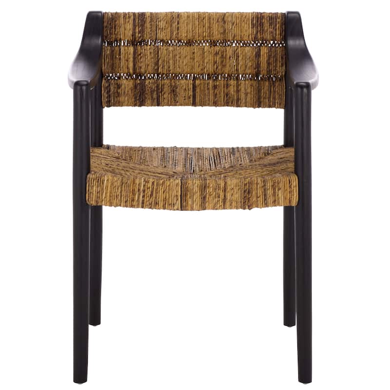 SAFAVIEH HOME Aksel Arm Dining Chair - 24"W x 22"D x 32"H