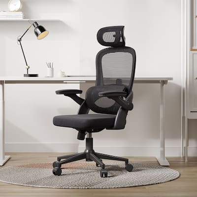 SIHOO Ergonomic High Back Office Chair for Big and Tall People Black - 75*70*126