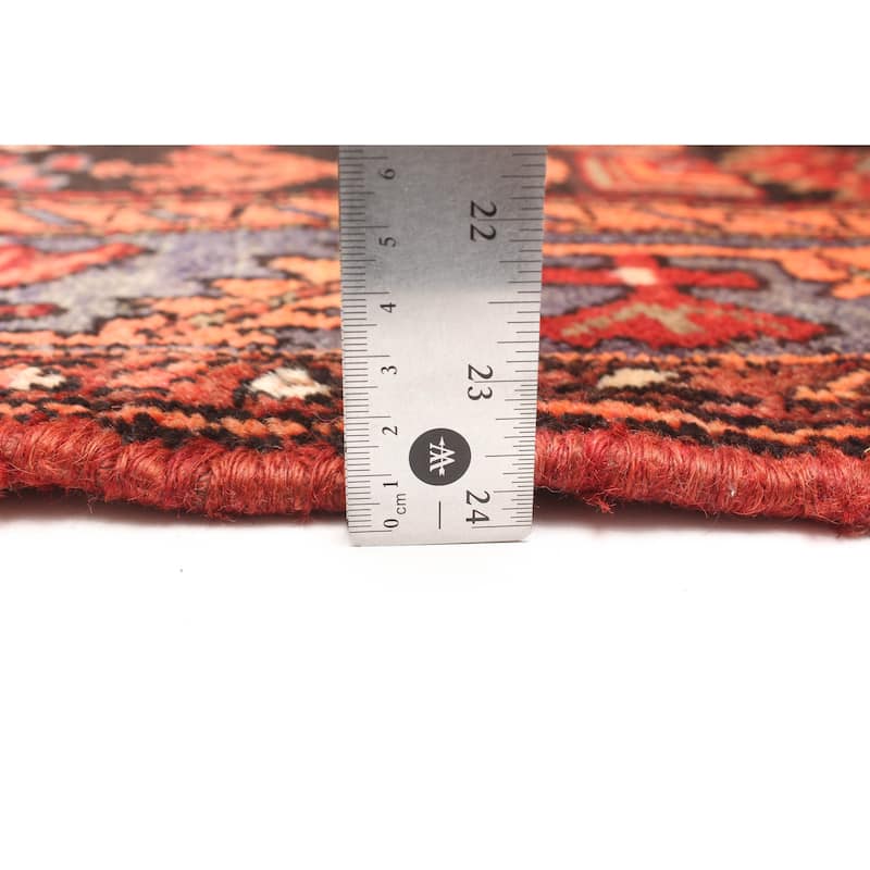 ECARPETGALLERY Hand-knotted Andelz Red Wool Rug - 4'7 x 7'2