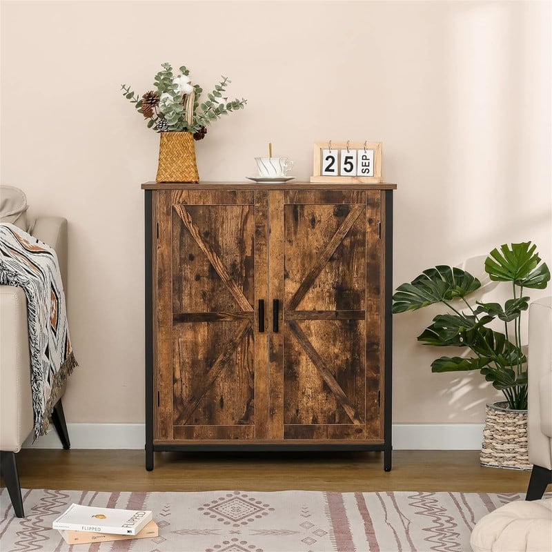 Buffet Cabinet - 11.8"D x 27.6"W x 31.5"H