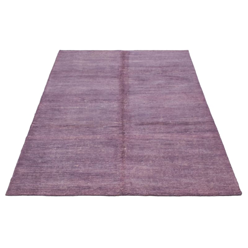 ECARPETGALLERY Hand-knotted Loreto Purple Silk Rug - 9'9 x 14'8