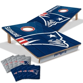 New England Patriots NFL Tailgate Cornhole Board Set