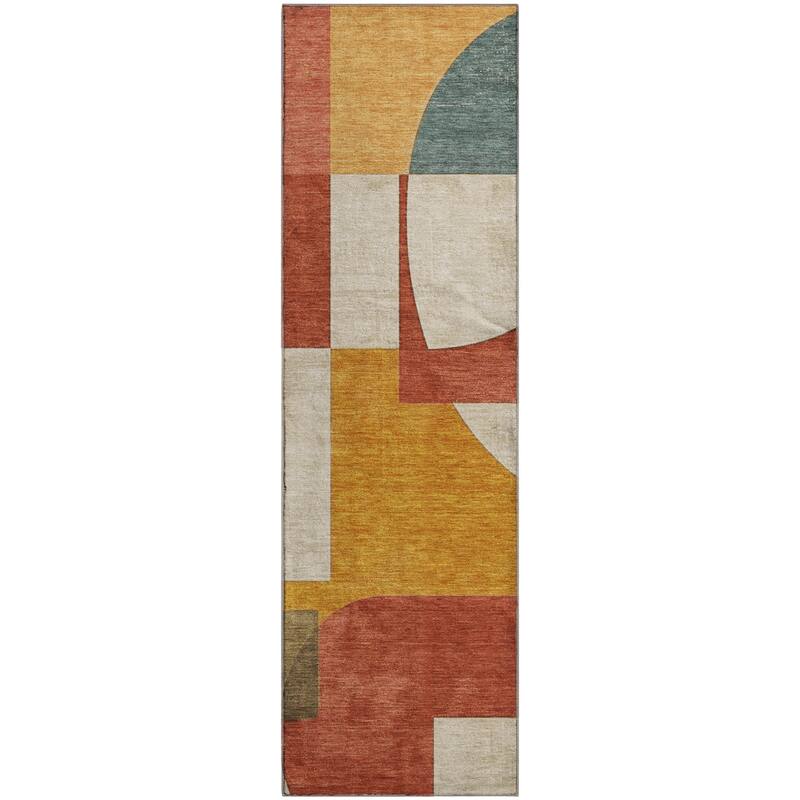 Premium Washable Super Soft Geo Modern Mayfield Rug