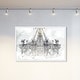 preview thumbnail 11 of 20, Oliver Gal 'White Gold Diamonds' Fashion and Glam Wall Art Framed Print Chandeliers - Gray, White 45 x 30 - White