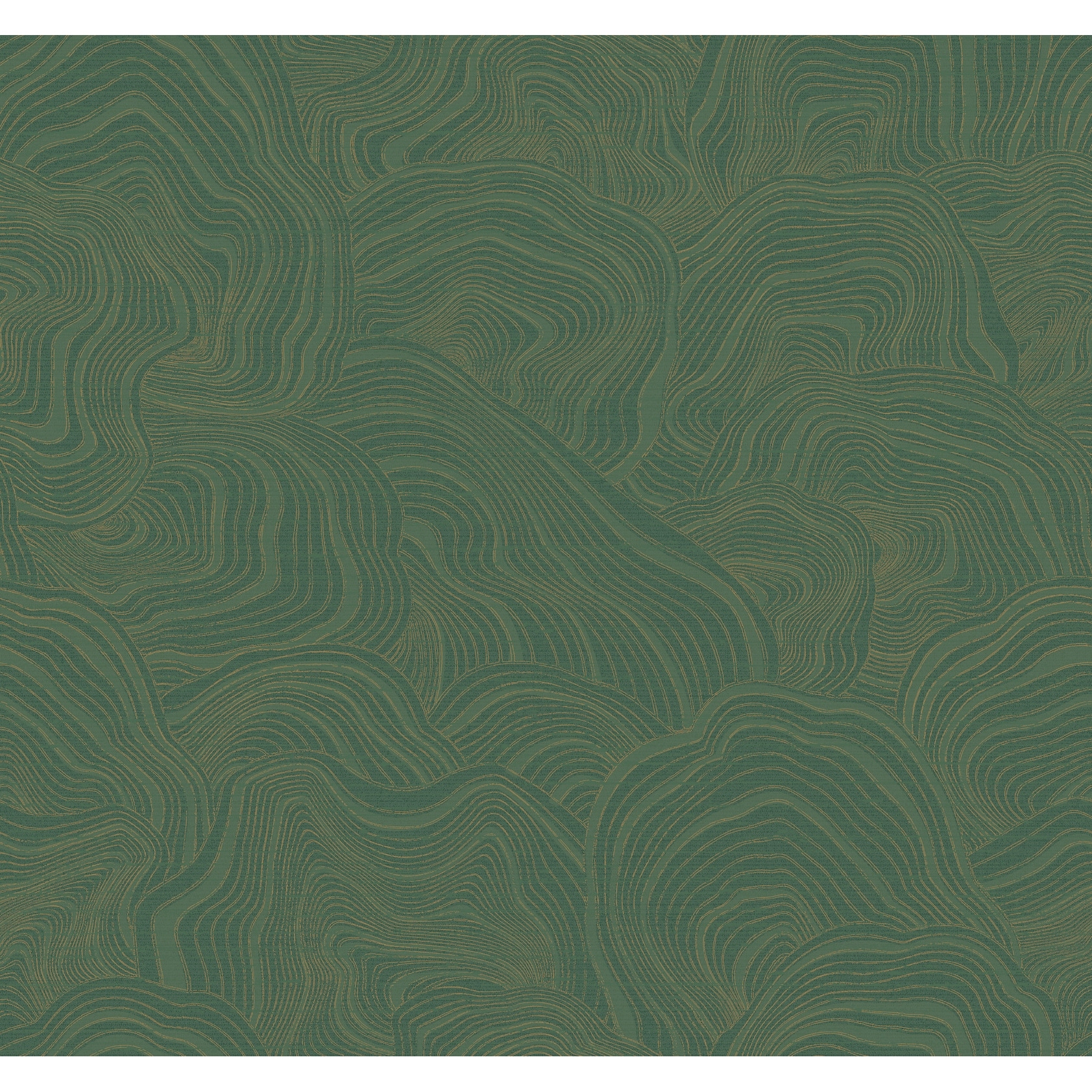 Ronald Redding Geodes Green Wallpaper