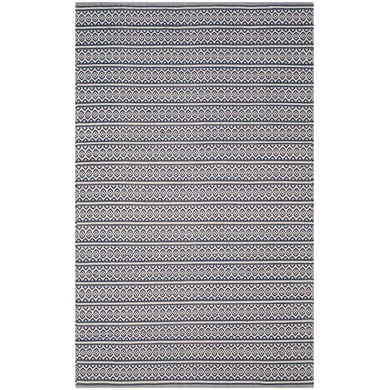 SAFAVIEH Handmade Flatweave Montauk Clayton Casual Cotton Rug