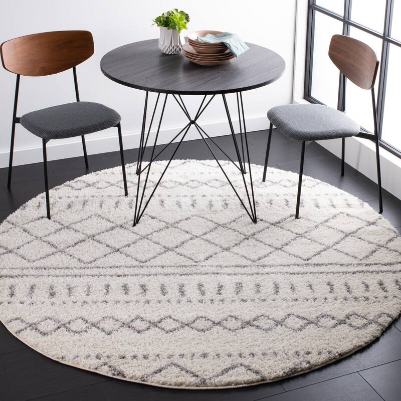 SAFAVIEH Arizona Shag Lotta Moroccan 1.2-inch Thick Rug