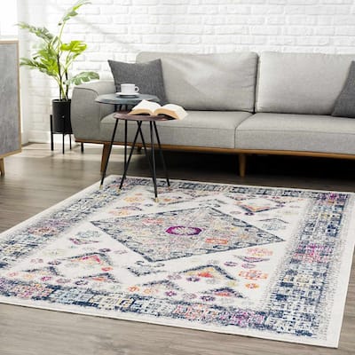 Tigris Patara Traditional Oriental Medallion Vintage Area Rug