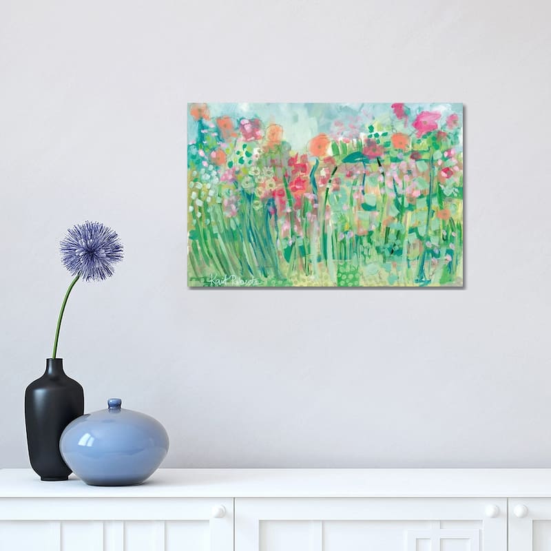 iCanvas "Growing Things I" by Kait Roberts Canvas Print - 12x18x1.5