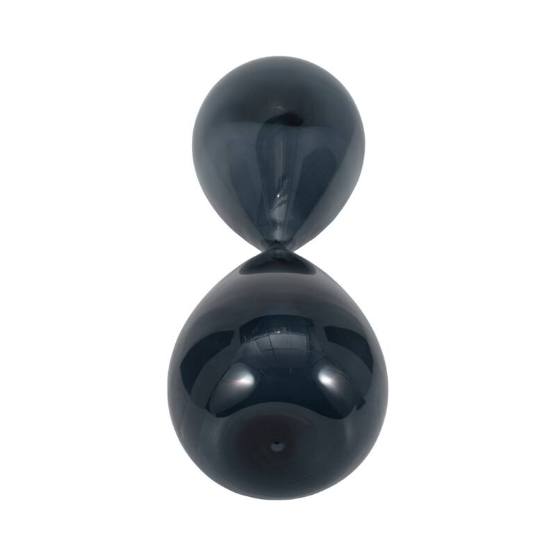 Contemporary Hourglass Sculpture for Home Decor - Stylish Decorative Object
