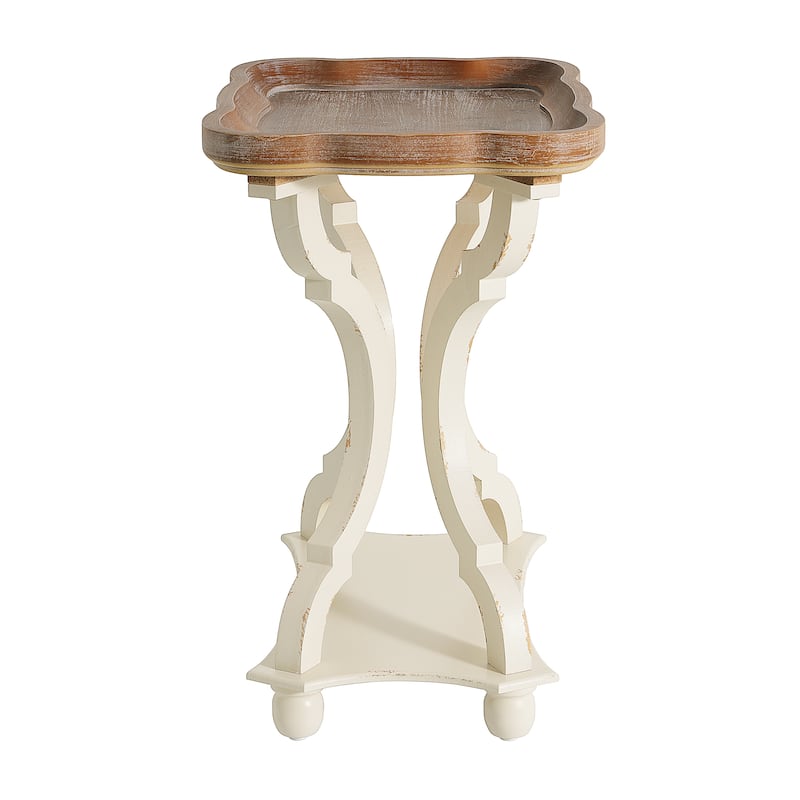 Ouray French Country Accent Table with Rectangular Top by Christopher Knight Home