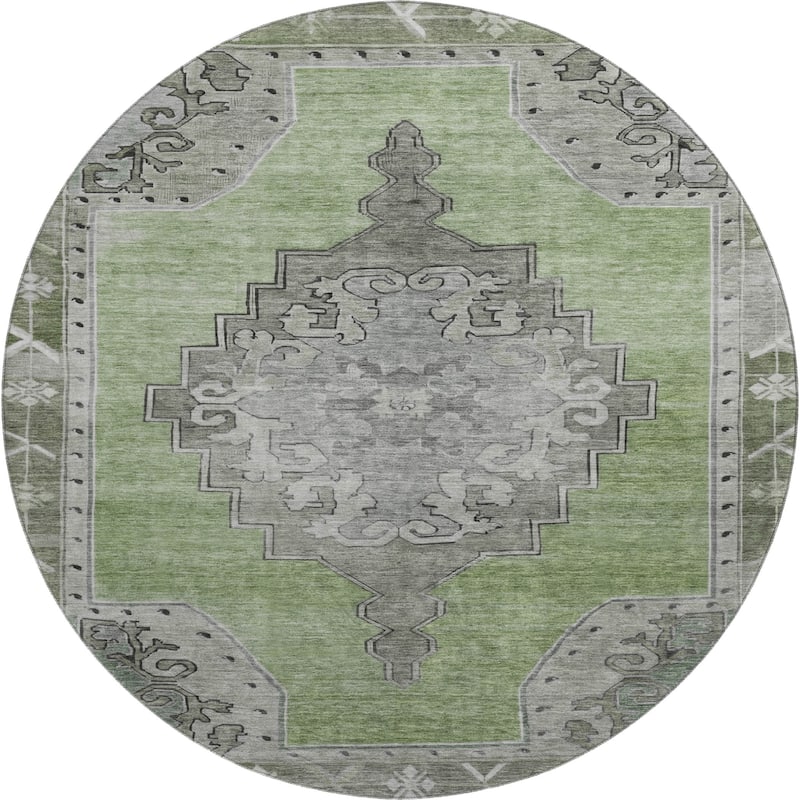 Premium Washable Super Soft Vintage Traditional Mayfield Rug