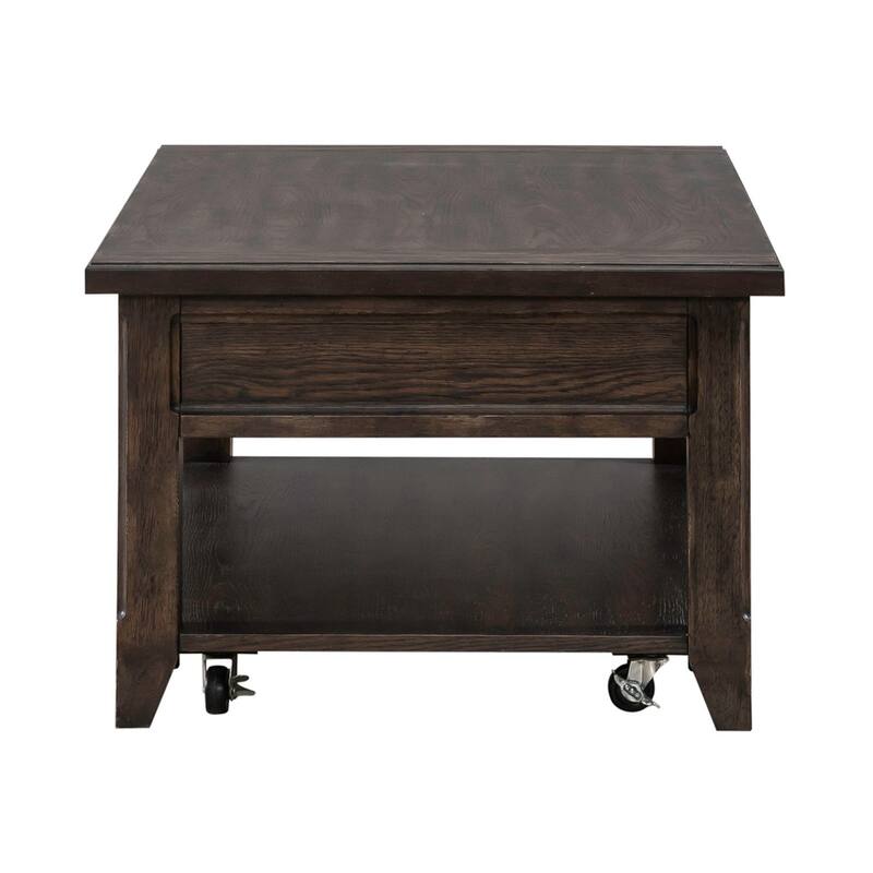 Paradise Valley Saddle Brown Lift Top Cocktail Table