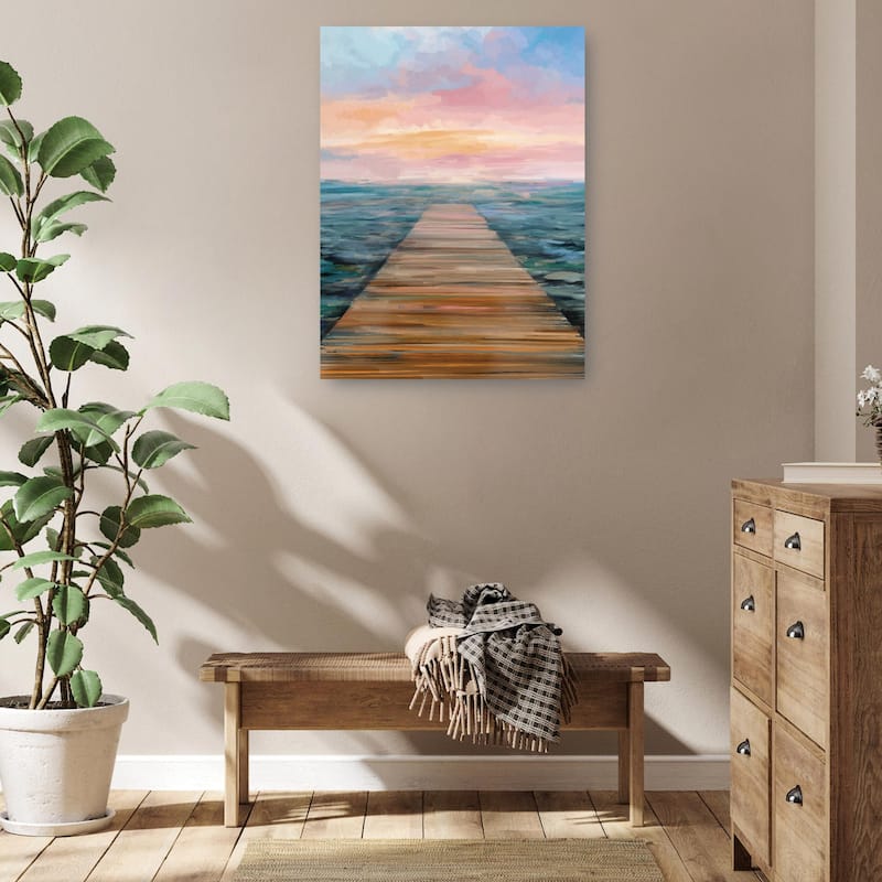 In The Distance By Studio Arts Canvas Art Print
