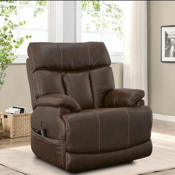 slide 2 of 9, Clive Power Lift Recliner with Power Headrest & Lumbar by Flexsteel Clove