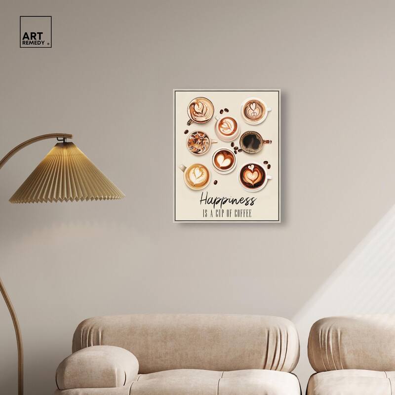 68945 Coffee Cup Collection Canvas by Art Remedy