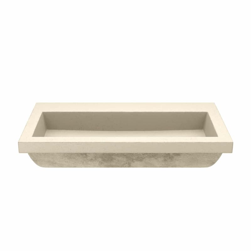 Native Trails Trough 36" Rectangular NativeStone Drop In Bathroom Sink