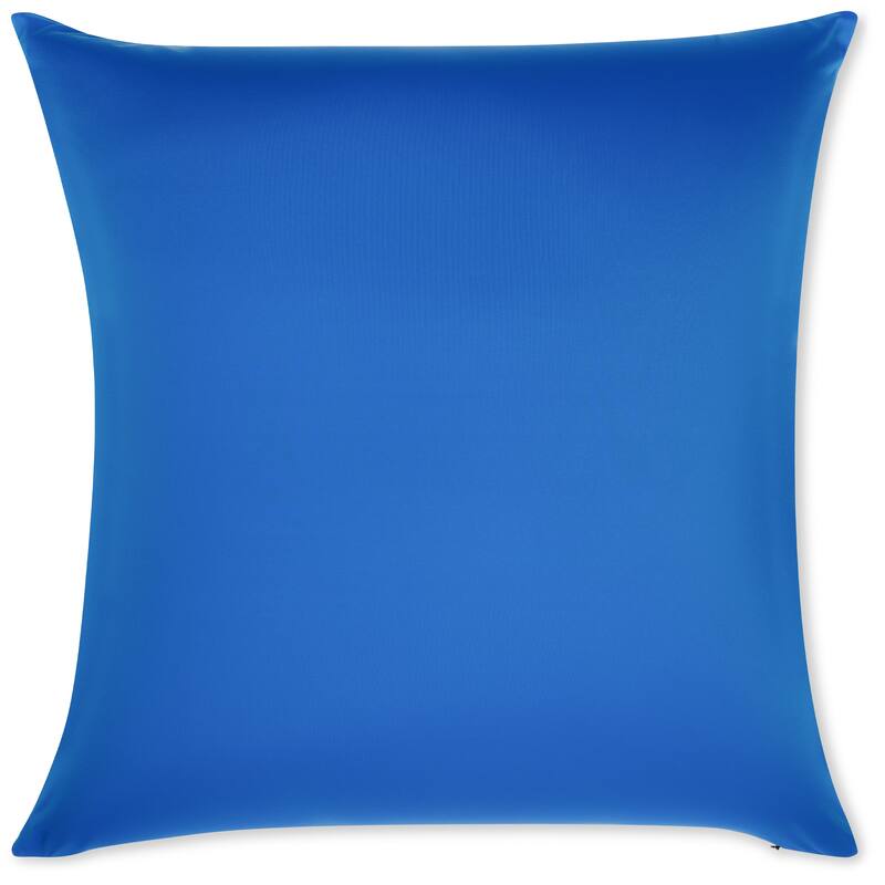 Throw Pillow Cozy Soft Microbead Yeal Blue: 1 Pc - | 24 x 24 |