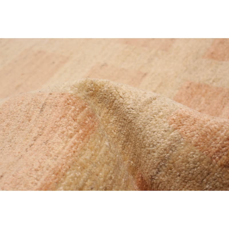 ECARPETGALLERY Hand-knotted Finest Peshawar Ziegler Ivory Wool Rug - 5'10 x 8'11
