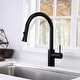 preview thumbnail 3 of 26, Luxier KTS11 Single Handle Pull Down Sprayer Kitchen Faucet
