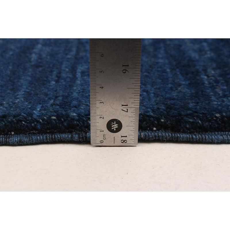 Pak Finest Gabbeh Navy Rug 3'1" x 4'8" - 3'1 x 4'8