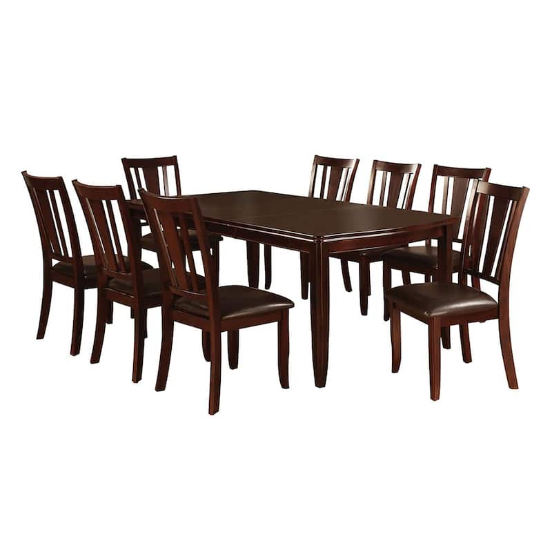 Rectangular Dining Set in Espresso Finish