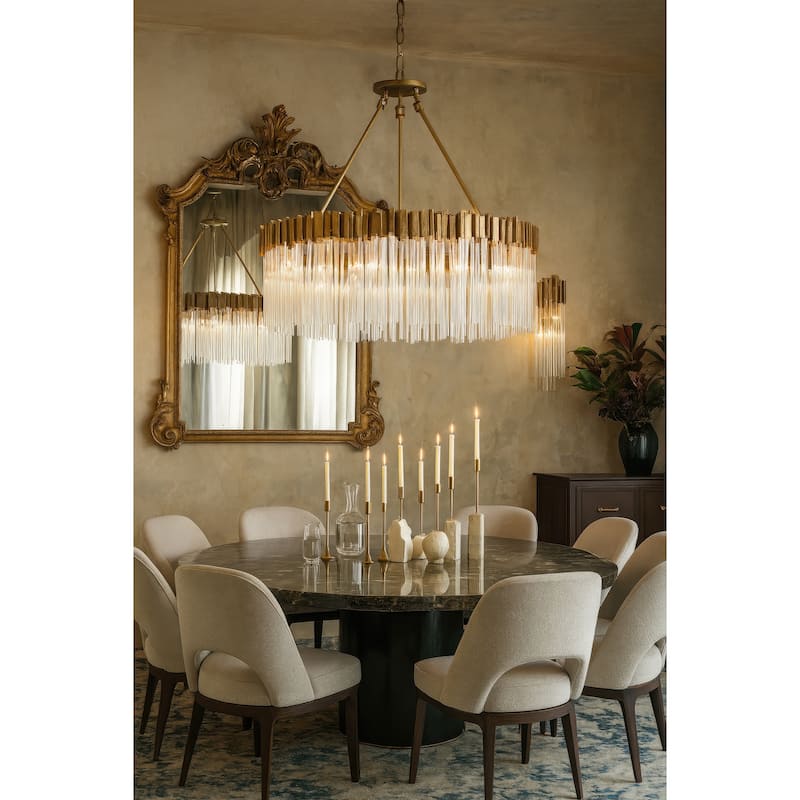 Varaluz Matrix Chandelier - 40"D x 40"W x 42"H