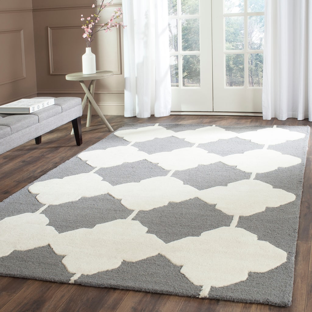 SAFAVIEH Handmade Cambridge Elfete Modern Wool Rug