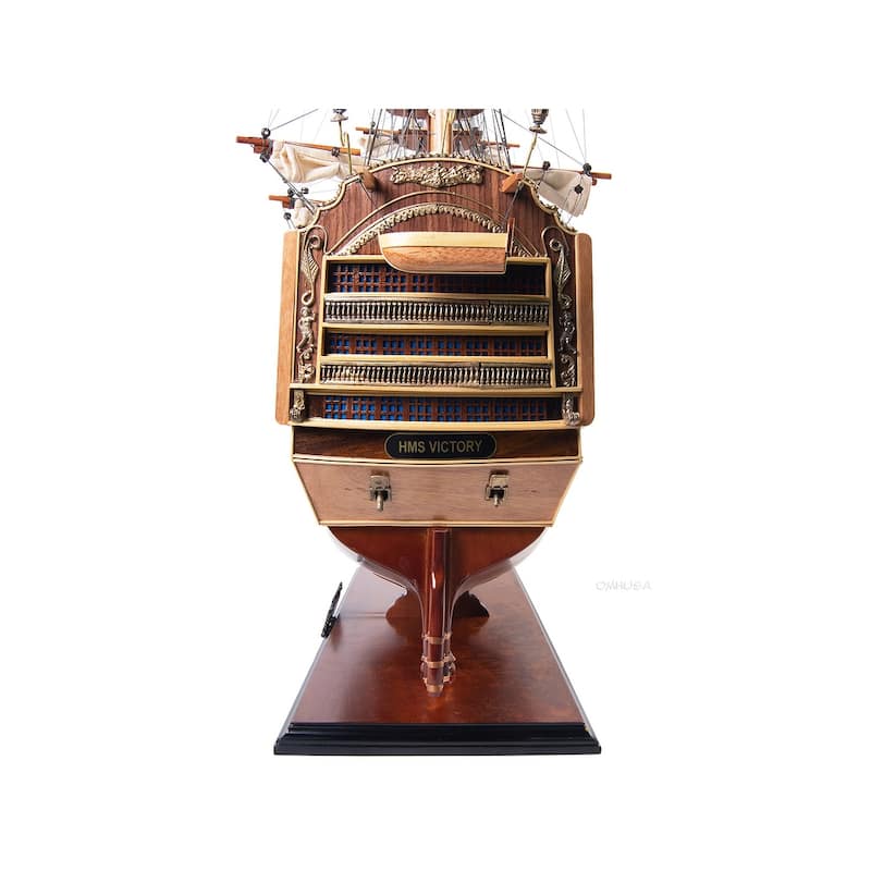 Ultimate HMS Victory Combo: A Model Ship and Classic Hat