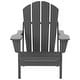 preview thumbnail 20 of 99, POLYTRENDS Laguna Outdoor Eco-Friendly Poly Folding Adirondack Chair (Set of 2)