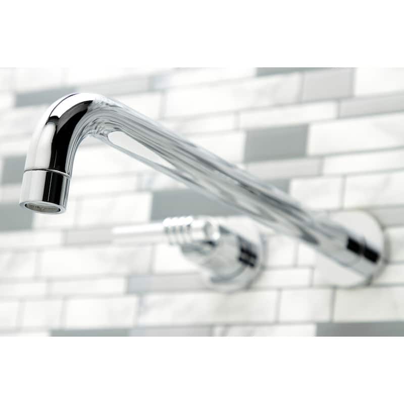 Milano 3-Hole Wall Mount Roman Tub Faucet