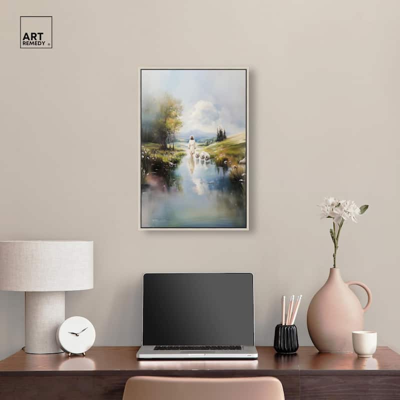 Caretaker's Calm Crossing II Canvas by Art Remedy