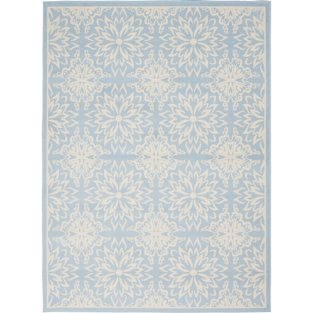 Nourison Jubilant Floral Medallion Area Rug
