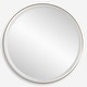 preview thumbnail 8 of 6, LED Lighted Round Vanity Wall Mirror - 32"